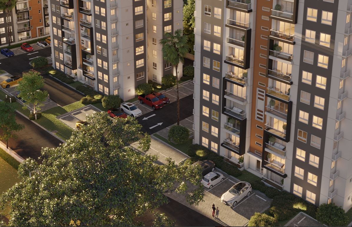 Torres de apartamentos en Autopista San Isidro