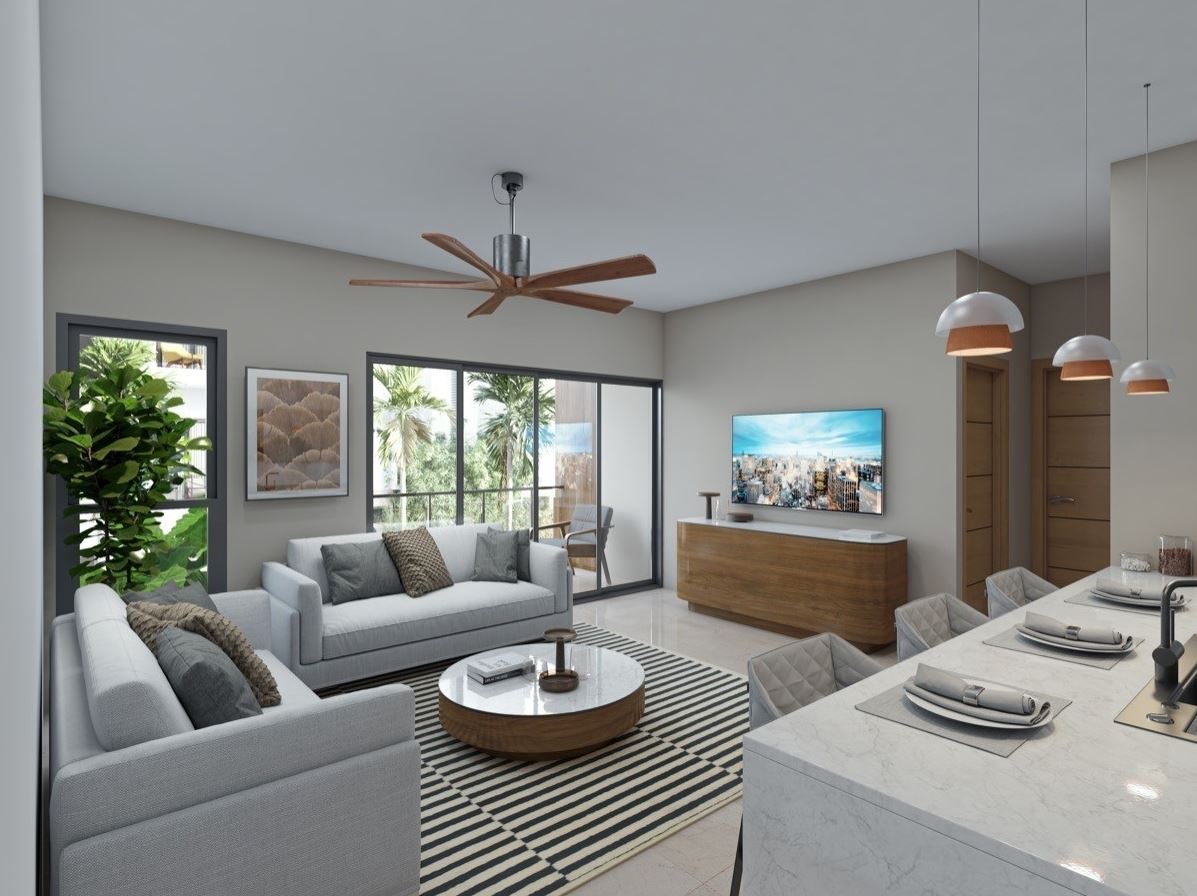 Apartamento en venta de 2 habitaciones en Verón – Punta Cana