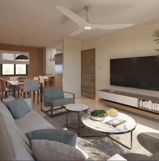 Apartamentos en construcción en la Avenida Ecológica, Las Américas