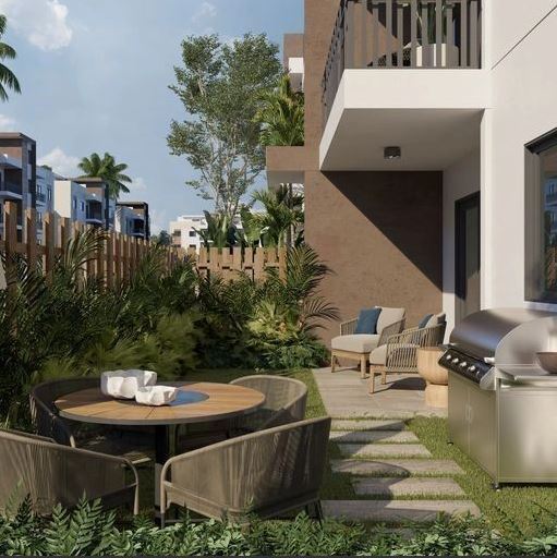 Apartamentos en construcción en la Avenida Ecológica, Las Américas