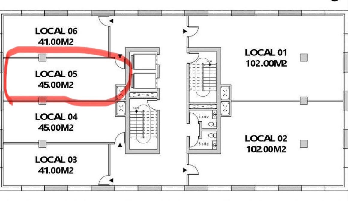 Venta de Local en Edificio Corporativo 2020, ubicado en la Ave. Los Próceres