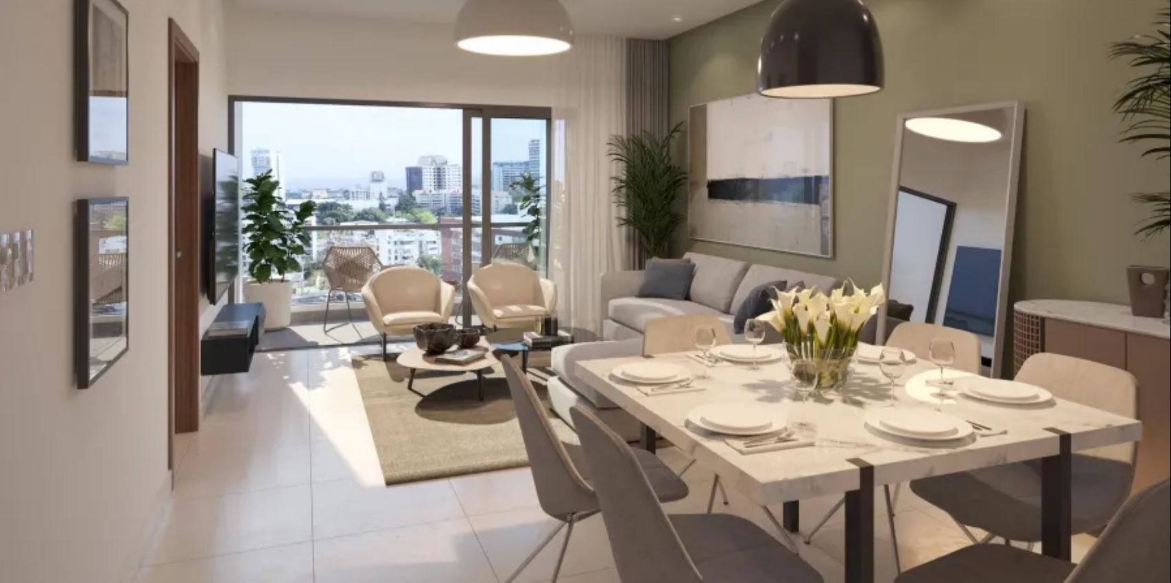Apartamentos en venta en Evaristo Morales